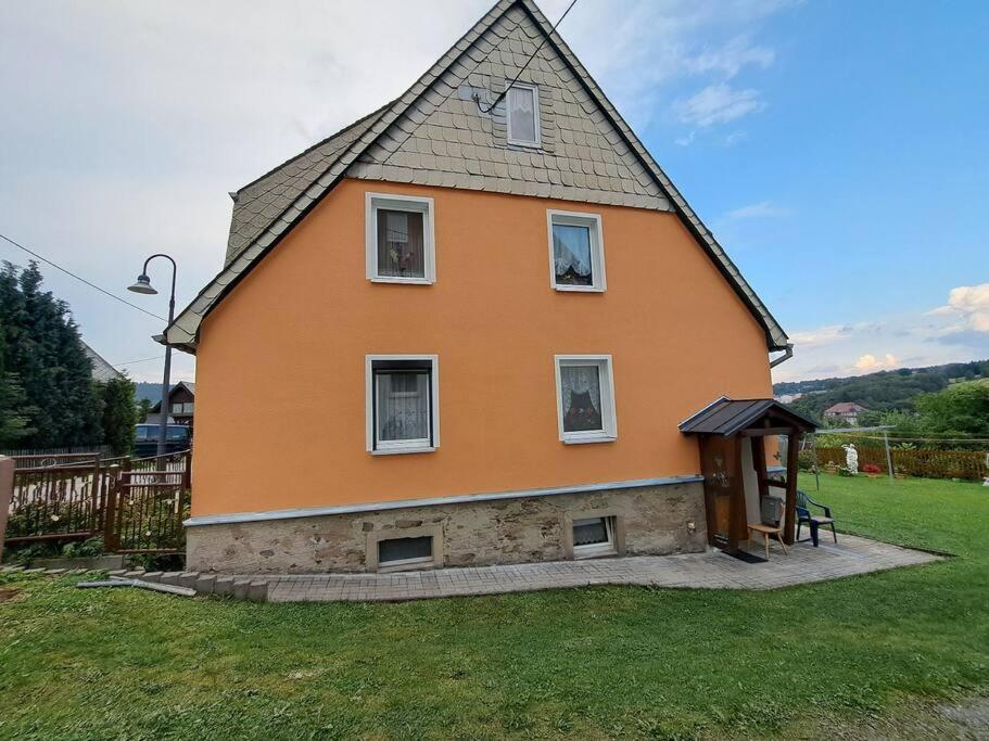 Ferienwohnung Boehmischerblick Bärenstein Esterno foto